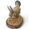 Image 2 : 1999 Rusty Rutherford "Greater Prairie Chicken" Hand Carved & Painted Bird