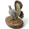 Image 3 : 1999 Rusty Rutherford "Greater Prairie Chicken" Hand Carved & Painted Bird