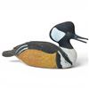 Image 1 : October 1997 Rusty Rutherford "Male Hooded Merganser" Hand Carved Duck Decoy