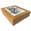 Image 3 : "The Raven" Clarence Wells Ceramic Tile Topped Wood Keepsake Box 10.5x8.75x2.25"