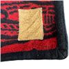 Image 2 : Kanata Blanket Company Artist Series "Dream Time" by Haida Artist James Hart 60"x37" Red & Black