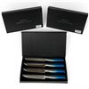 Image 1 : 3 New Sets of 4 BECOKAY Stainless Steel Steak Knives -Serrated Knives with Ergonomic Handle