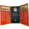 Image 1 : 1998 Sterling Silver RCMP Dollar & Collector Pin Set Sealed in Folder ( 25.175 gram coin and 2.4 gr