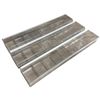 Image 1 : 3 Long Flip-Top Retail Displays - Clear Lidded Product Displays with Removeable Bins (Each is 8" x 3