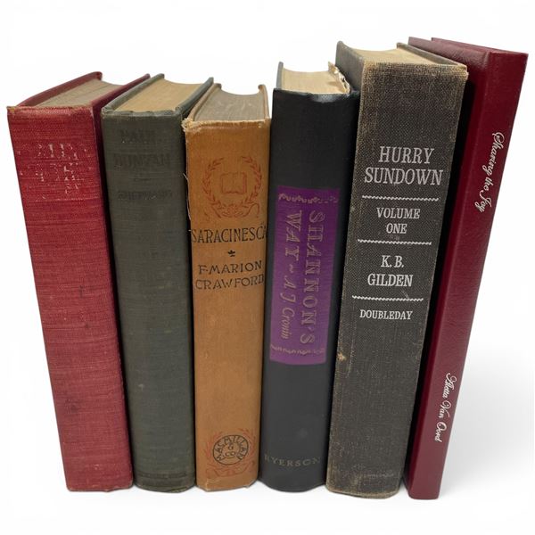 6 Vintage Collectible Books -  Featuring: "Sharing the Joy" Autographed by Aletta Van Oord, "Paul Bu