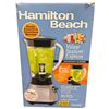 Image 1 : Hamilton Beach Wave Station Express Blender - Model 54616C - 48 Oz  DuraBlend Jar & 500 watts of pea