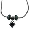 Image 3 : Vintage Pandora Sterling Silver Necklace and Bracelet - All Charms are stamped .925 ALE - Total Weig