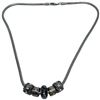 Image 1 : Chamila 18" Sterling Silver Charm Necklace - Charms are stamped Charm & Charmila .925 - Total weight
