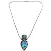 Image 2 : 4 Sterling Silver Pendant Necklaces (Heart necklace is reversible) Total weight: 57 grams