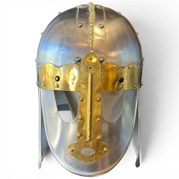 Historical Replica Anglo-Saxon Sutton Hoo Helmet 7th Century Adult Size