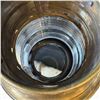 Image 3 : Vintage Perko Brass Ship's Anchor Lantern with Clear Fresnel Lens, Early 20th Century 12.5" Tall