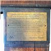 Image 4 : Vintage Brass Weather Station with Powell River Mill No.1 Commemorative Plaque, C.1912-1985 8.5"x13"