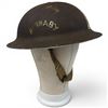 Image 1 : Canadian WWII Mark II ARP Helmet, Burnaby-Painted, Named to Elmo Fink, Civil Defense