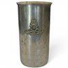 Image 1 : Royal Artillery / 1 RCHA Trench Art Mug with Ubique Badge, Hand-Engraved Dates