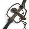 Image 2 : Vintage Unmarked Foothold Trap (Welded Open) - Early Coil/Long-Spring Style Collectible