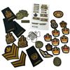 Image 1 : Canadian Armed Forces Rank Insignia Set - Chevrons, Maple Leaves & Crowns (NCM & Officer)