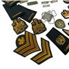 Image 3 : Canadian Armed Forces Rank Insignia Set - Chevrons, Maple Leaves & Crowns (NCM & Officer)