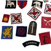 Image 2 : Lot of British & Canadian Military Cloth Insignia - Regimental Titles, Formation & Rank Badges