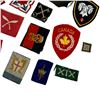 Image 4 : Lot of British & Canadian Military Cloth Insignia - Regimental Titles, Formation & Rank Badges