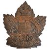Image 5 : Lot of Canadian & Commonwealth Military Insignia - Regimental, Rank, Cap Badges & Medal