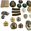 Image 2 : Canadian & Commonwealth Insignia Lot - Queen's York Rangers, Rank Slip-Ons, Cap Badges
