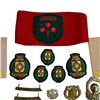 Image 4 : Canadian & Commonwealth Insignia Lot - Queen's York Rangers, Rank Slip-Ons, Cap Badges
