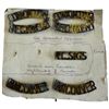 Image 1 : WWI-WWII Canadian Brass Shoulder Titles - Edmonton Regiment, Vancouver, RCSIGS