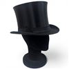 Image 1 : Antique French Collapsible Top Hat - Exposition Universelle 1900 Paris Marking US Hat Size 7 1/8