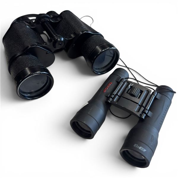 Tasco 16x32 Binoculars & Sunlux 7x50 Binoclars