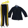 Image 2 : CAF / RCMP-Style Mounted NCM Patrol Dress Jacket & Trousers - Dark Blue with Yellow Stripes