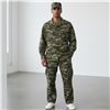 Image 1 : Tiger-Stripe Camouflage Uniform Set - Jacket, Trousers & Cap, Size L