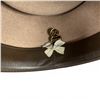 Image 6 : Akubra Cattleman - Aussie Gold (Sand) Fur Felt, Bound Edge, Size 60?cm