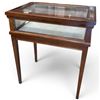 Image 1 : Petite Bijouterie Display Table - Lift Top - 13" X 18" X 20" Tall - the Display Area is 4" Deep