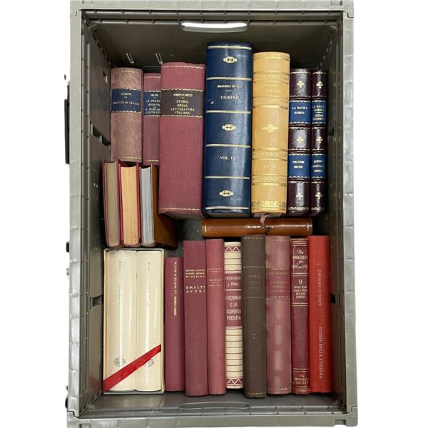 20 Early 20th Century Italian Books and Novels Written in the Italian Language