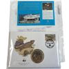 Image 2 : 3 Pcs. Set of 1986 WWF Commemorative Medallions & First Day Issues