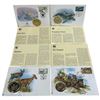 Image 1 : 4 Pcs. Set of  WWF Commemorative First Day Issues with Medallions