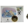 Image 2 : 4 Pcs. Set of  WWF Commemorative First Day Issues with Medallions