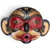 Image 2 : Dramatic Hand Carved "Life and Death" Transformation Mask by W. Bear - Pacific Northwest Style
