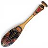 Image 2 : Detailed Pacific Northwest Coast Style "Beaver" Paddle  - Hand Carved and Painted - Signed W. B. (7"