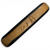 Image 5 : Detailed Pacific Northwest Coast Style "Beaver" Paddle  - Hand Carved and Painted - Signed W. B. (7"