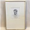 Image 1 : Captivating "Portrait of Picasso" by Salvador Dalí - Ltd. Edition #36/100 - Matted in a 13" x 18" fr