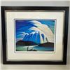 Image 1 : Stunning "Lake and Mountains" Ltd. Editon Print by Canadian Group of Seven Artist Lawren Harris - #1