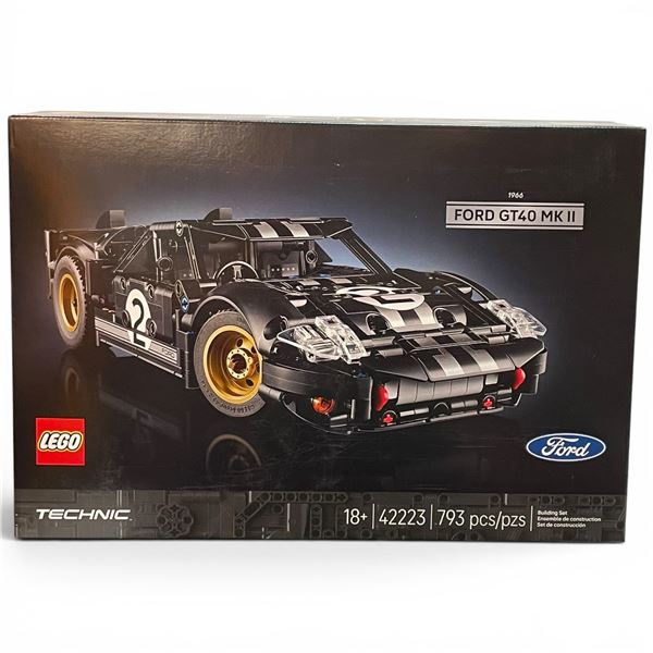 LEGO Technic 42223 - 1966 Ford GT40 MKII Race Car, New in Box, Sealed Set