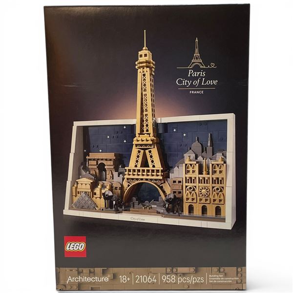 LEGO Architecture 21064 Paris - City of Love, New in Box, Sealed Set