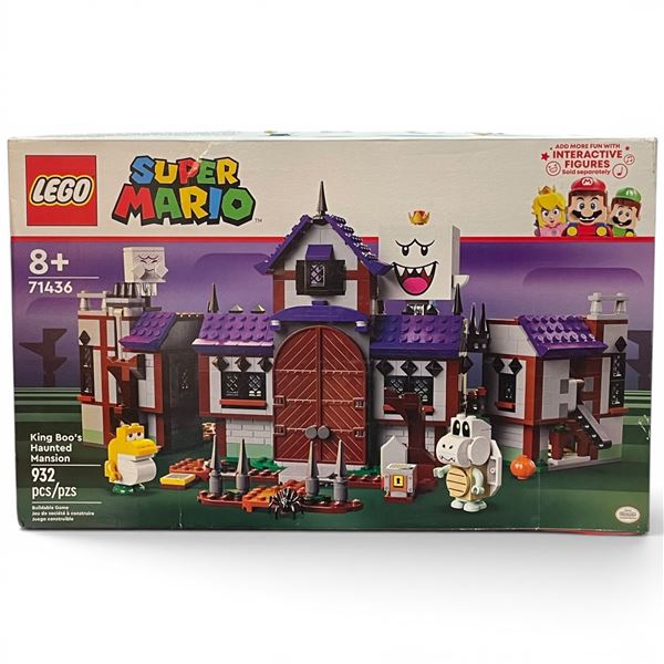 LEGO Super Mario 71436 King Boo's Haunted Mansion - New in Box, Sealed Set