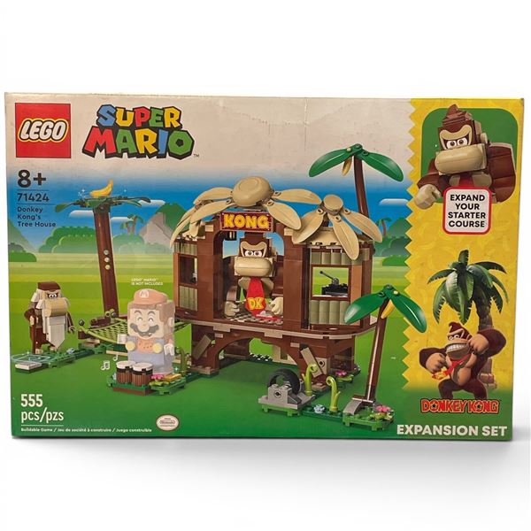 LEGO Super Mario 71424 Donkey Kong's Tree House - New in Box, Sealed Expansion Set