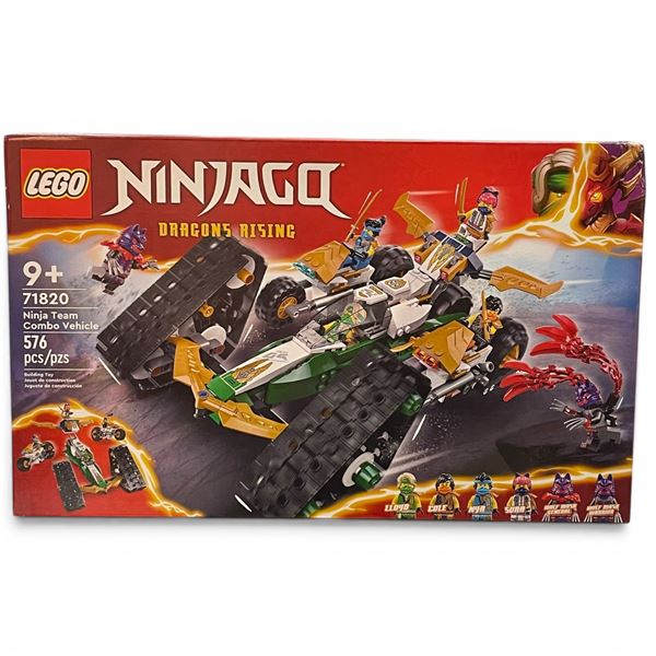 LEGO Ninjago 71820 Ninja Team Combo Vehicle - New in Box, Sealed Set.