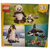 Image 2 : LEGO Creator 3-in-1 31165 Wild Animals: Panda Family - New in Box, Sealed Set