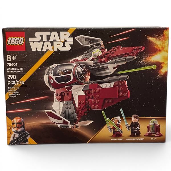LEGO Star Wars 75401 Ahsoka's Jedi Interceptor - New in Box, Sealed Set