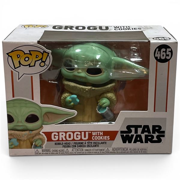 Funko Pop 465 - Grogu with Cookies (Star Wars), New in Box